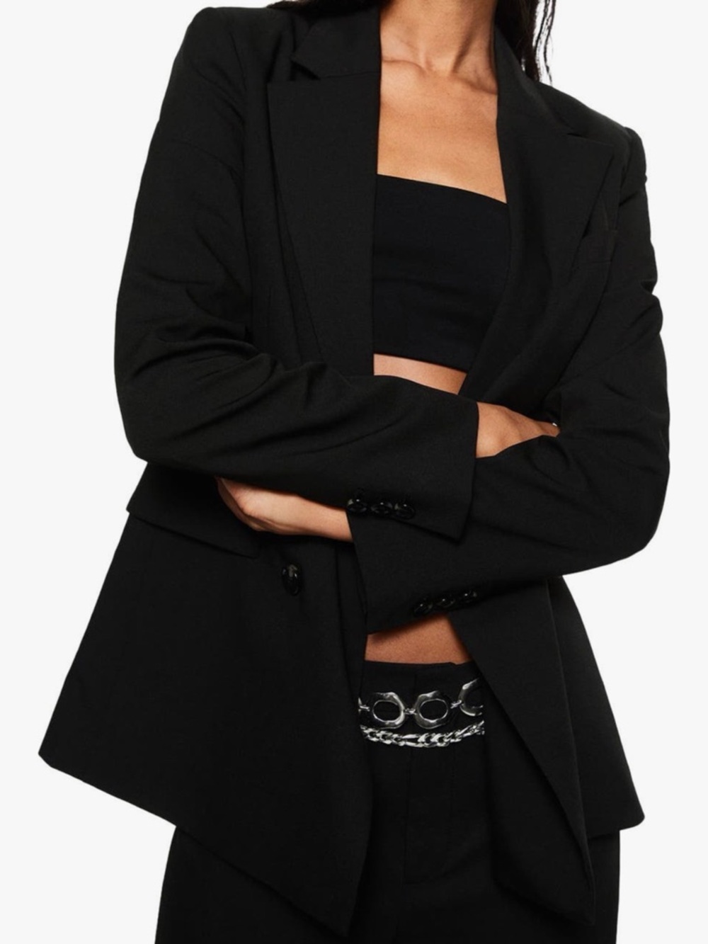 Mango Double Breasted Blazer